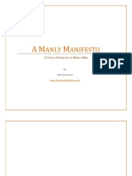 A Manly Manifesto