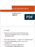 1.SISTEMI BEZBJEDNOSTI - Teorija Sistema I Sistem Bezb.