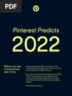 (UK) Pinterest Predicts-Report PDF 2022