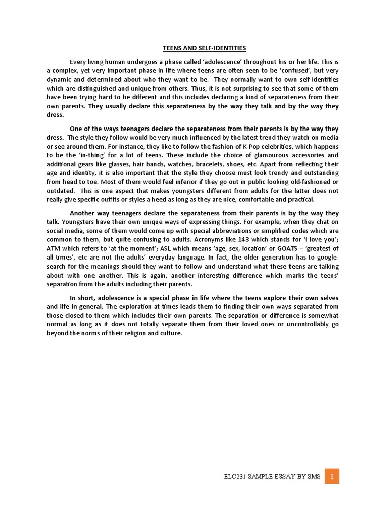 sample expository essay pdf