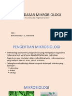 Konsep Dasar Mikrobiologi