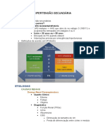 HAS secundária: causas, diagnóstico e tratamento