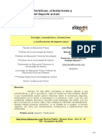 Concepto Características Orientaciones y Clasificaciones Del Deporte Actual