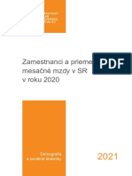 Zamestnanci A PriemernÇ MesaünÇ Mzdy 2020