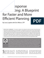 # (Article) Quick Response Forecasting - A Blueprint For Faster and More Efficient Planning (2017)