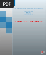 Formative Assessment