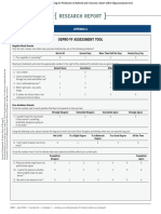 Research: Ospro-Yf Assessment Tool