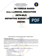 MTB Dbow Translated