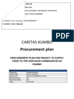 Procuerment MGT Assignment