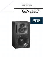 Monitor Genelec 1037C - 1038B - Opman