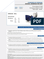 RPM1500 50Hz: Diesel Generator Set