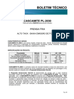 CASCAMITE PL 2030 Prensa Fria REV.09