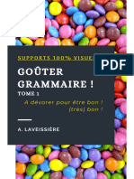 Goûter Grammaire, Tome 1