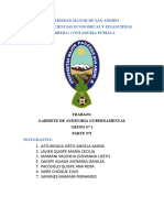 Análisis vertical y horizontal de balance general y estado de recursos y gastos