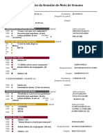 Programação Da Reunião Do Meio de Semana FEVEREIRO PART1 22