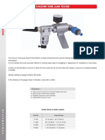 Vacuum Tube Leak Tester: Features