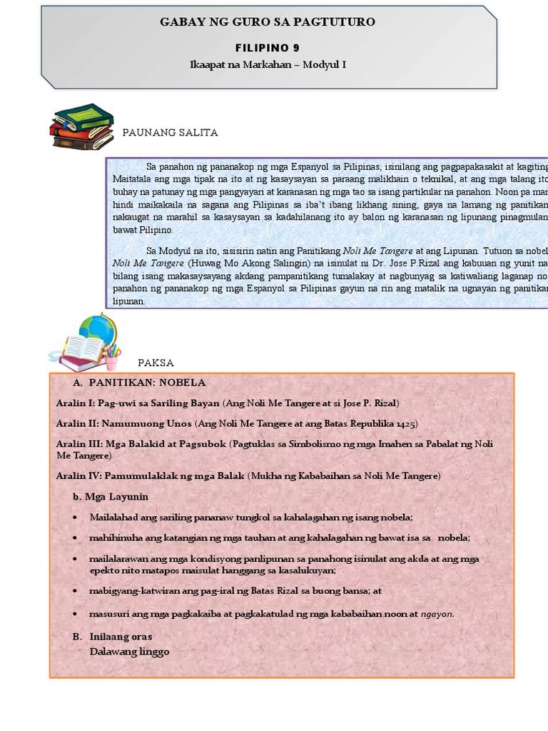 Noli Modyul1 | PDF