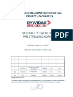 Method Statement For HSR - C4 Post Tensioning (R1)