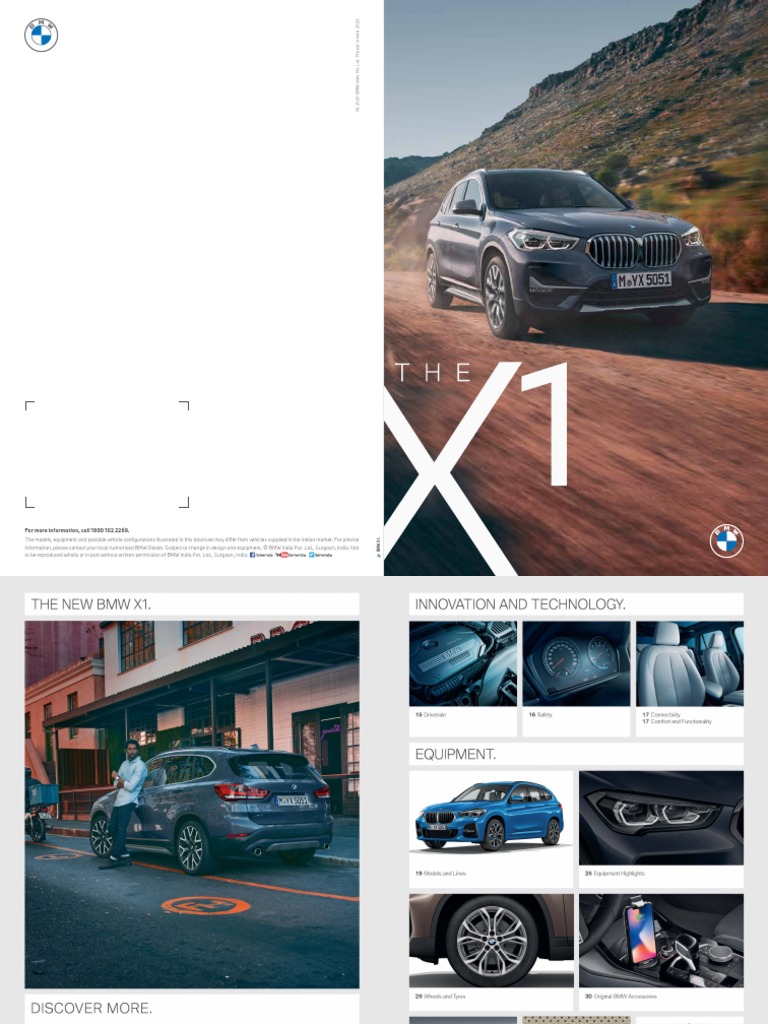 BMW X1 F48-Brochure-1.pdf - Asset.1636962331357 | PDF | Airbag | Headlamp