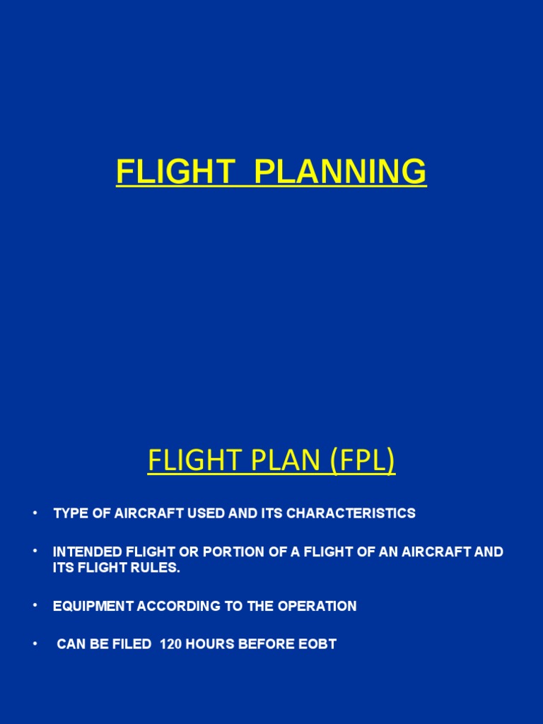 Flight Planning PDF Instrument Flight Rules Transponder (Aeronautics)