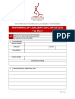 PAG Incubator Application Form