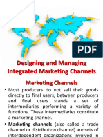 Chapter 10 (Designing & Managing Integrated Marketing Channels)