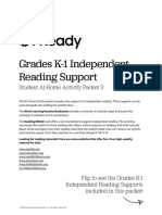 Iready at Home Activity Packets Student Independent Reading Support Ela Grade K 1 P3