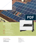 Livopower On-Grid PV Inverter - Small Commercial: Specifications