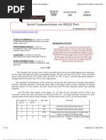 Serial Communication Via RS232 Port:: Download Example Source Code