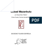 Premios Gandalf 2005 1er Premio - Uzbad Mazarbulu