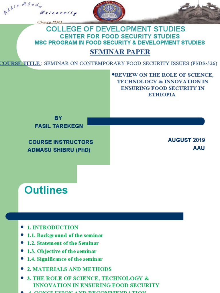 Seminar Paper | PDF