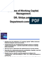 Working Capital by Shilpa Madam