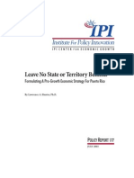 Leave No State or Territory Behind--Formulating a Pro-Growth Economic Strategy for Puerto Rico, 2003