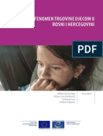 Fenomen Trgovine Djecom U Bosni I Hercegovini