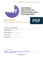 BSBINN502 Assessment - Workplace Task.v1.0