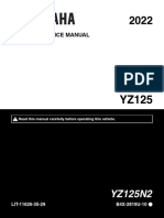 Owner'S Service Manual: LIT-11626-35-29 B4X-2819U-10