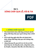 2022 BG 5.  DÒNG CHẢY QUA  LỖ - DÒNG TIA