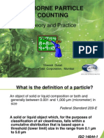 Airborne Particle Counting: Theory and Practice