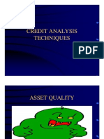 Credit Analysis Techniques