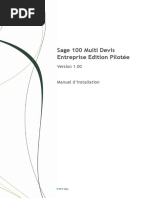 Edition Pilotee Sage 100 Multi Devis Entreprise