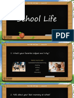 School Life: Free Talk With Topic - Lesson 29