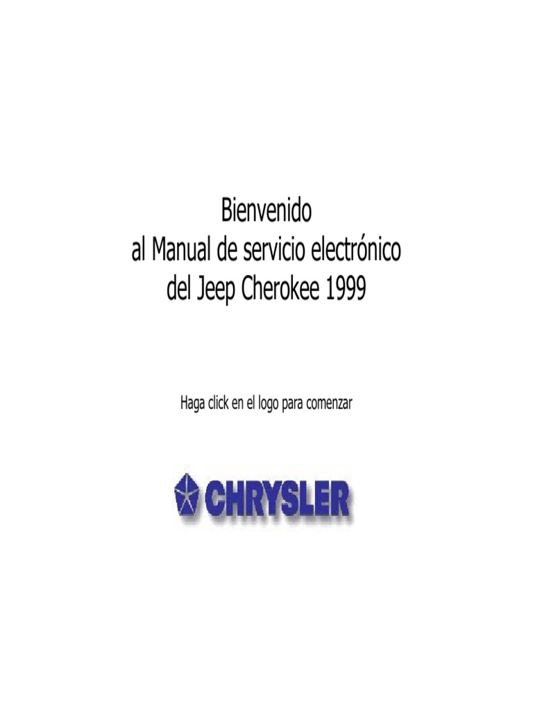 1999 JEEP CHEROKEE OWNERS MANUAL visual data 4