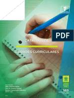 Unidades Curriculares Secretaria Estadual de Educação Mato Grosso do Sul 