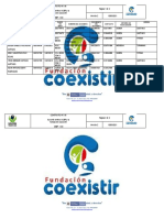 Contrato #218 Suscrito Entre El ICBF y La Fundación Coexistir Dimf - Cdi