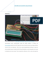 Serial Communication With AVR Microcontroller Using Interrupts