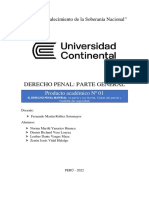 Producto Academico 1 Derecho Penal Parte General