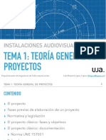 IIAA - Tema 1 - Teoría general de proyectos