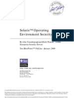 Solaris™ Operating Environment Security