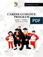 Grade 11 Career Guidance Module Unlocks Students' Potential