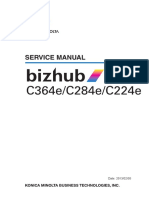 Konica Bizhub C364e C284e C224e  Service Manual Ver1.0